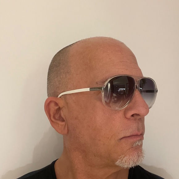Gucci Unisex Aviator Gradient Sunglasses - Picture 8 of 9